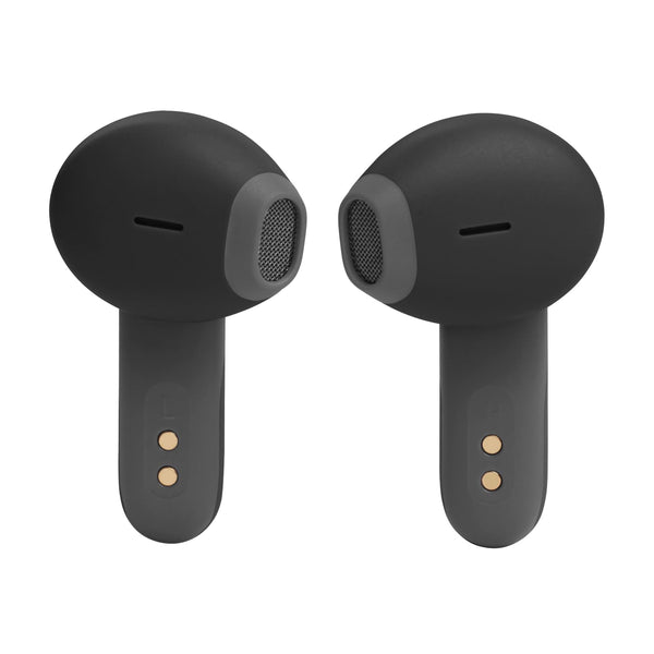 JBL Wave Flex In-Ear Wireless Earphones with IP54 and IPX2 Waterproofing, TalkThru and AmbientAware Technology and 32-Hour Battery Life, Black