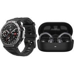 Amazfit T-Rex 3 Outdoor Smartwatch 48mm Orange + OWS Bluetooth 5.3 Headphones