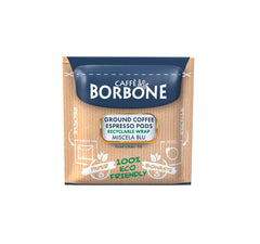 Caffè Borbone Coffee Compostable Pods, Recyclable Wrapping, Blue Blend - 150 Pods - ESE System
