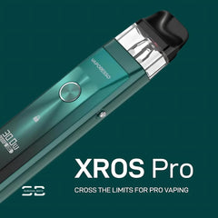 Vaporesso Xros Pro Pod Vape Kit [Blue] - Available in 9 Colours - 1200mAh Battery, 2A Fast Charging (35 Min), 30W Output, First Super Pulse Pod - Works with all XROS Pods - No Nicotine