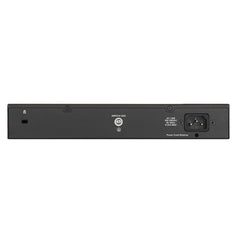 D-Link DGS-1016D 16-Port Green Ethernet Copper Gigabit Switch, Hub, Internet Splitter, Metal, Fanless, Plug and Play - UK Model, black DGS-1016D