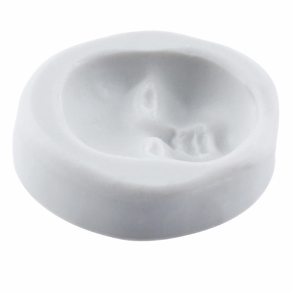 YANQINMS Human Face Silicone Molds Baby Face Fondant Mold For Sugar Cake Decorating Cupcake Topper Chocolate Gum Paste Candy Polymer Clay