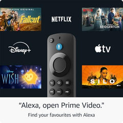 Amazon Fire TV Stick HD (Newest gen), free and live TV, Alexa Voice Remote, smart home controls, HD streaming