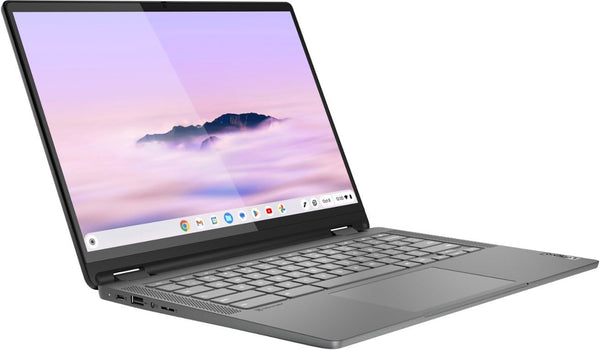 Lenovo IdeaPad Flex 5i Chromebook Plus 2-in-1 Laptop, 14" WUXGA Touchscreen, Intel 6-Core i3-1315U, 8GB RAM, 128GB eMMC + 128GB SD Card, Wi-Fi 6, Backlit Keyboard, Chrome OS, with Headphone Stand