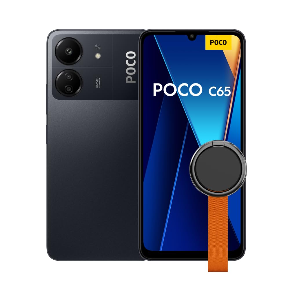 Xiaomi POCO C65 Black-Smartphone 8+256G-MediaTek Helio G85