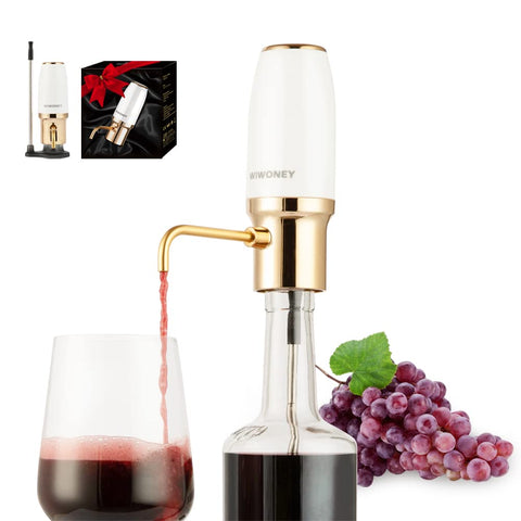 Premium Electric Wine Aerator Decanter, Automatic Wine Dispenser USB Rechargeable, Perfect for Home and Party