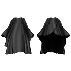 Delkinz Barber Cape with Adjustable Snap Closure waterproof Hair Cutting Salon Cape for Unisex, Perfect for Hairstylists