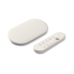 Google TV Streamer (4K) - Fast Streaming Entertainment With Voice Search Remote - Watch Movies, Shows, Live TV and Netflix in 4K HDR - Smart Home Control - 32 GB Storage - Porcelain