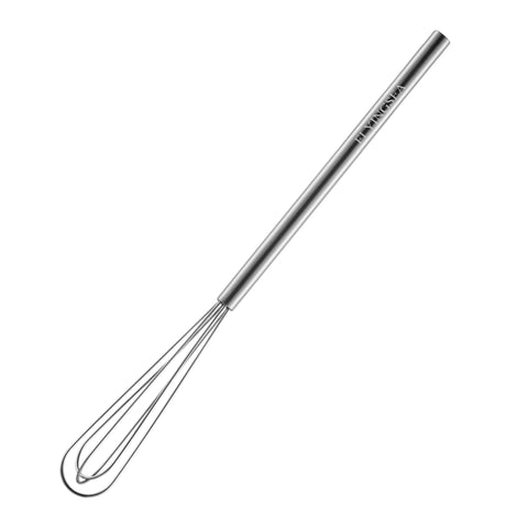 FLYINGSEA Small Whisk - Stainless Steel Kitchen Whisk for Baking and Cooking - Professional Egg Beater Utensil,Dishwasher Safe