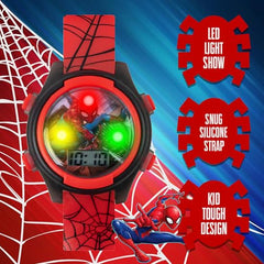 Accutime Unisex-Kids Digital Quartz Watch with Plastic Strap SPD3515A
