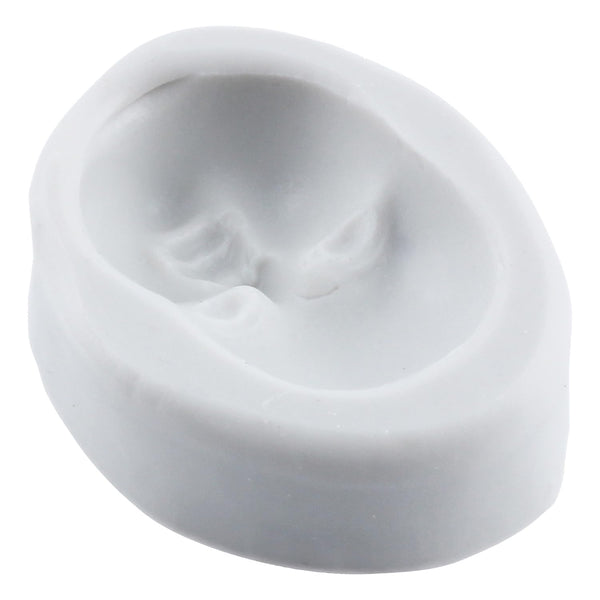 YANQINMS Human Face Silicone Molds Baby Face Fondant Mold For Sugar Cake Decorating Cupcake Topper Chocolate Gum Paste Candy Polymer Clay