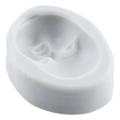 YANQINMS Human Face Silicone Molds Baby Face Fondant Mold For Sugar Cake Decorating Cupcake Topper Chocolate Gum Paste Candy Polymer Clay