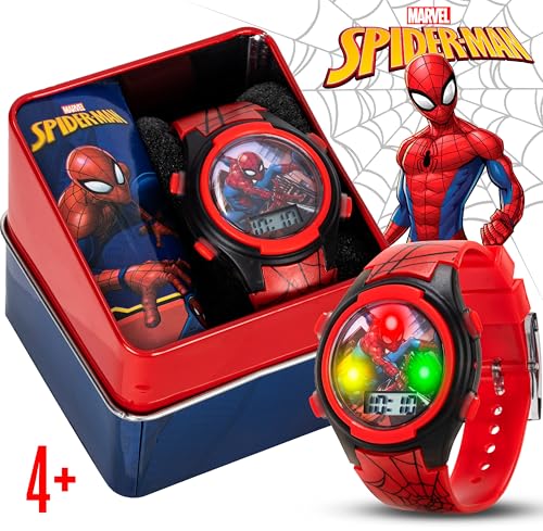 Accutime Unisex-Kids Digital Quartz Watch with Plastic Strap SPD3515A