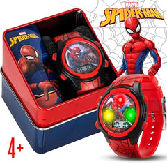 Accutime Unisex-Kids Digital Quartz Watch with Plastic Strap SPD3515A