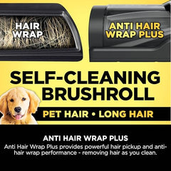 Shark PowerDetect Cordless Vacuum Cleaner, DuoClean Detect, Reverse Clean, Anti Hair Wrap Plus, Lightweight, 70 Min Runtime, Pet, Crevice & Multi-Surface Tools, Flexible, Handheld Mode, Grey IP1251UKT