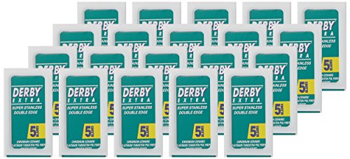 Derby Extra Double Edge Safety Razor Blades - Pack of 200 Blades