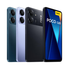 Xiaomi POCO C65 Black-Smartphone 8+256G-MediaTek Helio G85 processor,Smooth 6.744”90Hz display,18W fast charging(UK Version+2 Years Warranty)