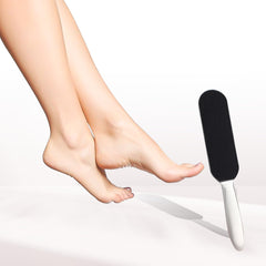 50 Pcs Pedicure File Refill Pads, Stainless Steel Foot File Refills, 180 Grit Foot File Replacement Pads, Self-Adhesive Reusable Foot Rasp for Removing Callus Dead Skin, Pedicure Salon