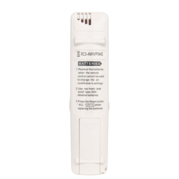 VINABTY RCS-4MHVPIN4E Replacement Remote Compatible with Sanyo Air Conditioner