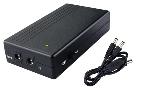 Yangers Mini UPS Uninterruptible Power Supply, 7800mAh Portable Battery Backup Device Home Power Bank Single 12V DC Output for Modem WiFi Router Camera CPE