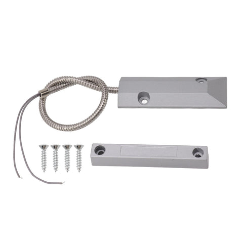 Door Magnetic Switch Alarm Sensor Overhead Garage Door Contacts Anti Theft for Door