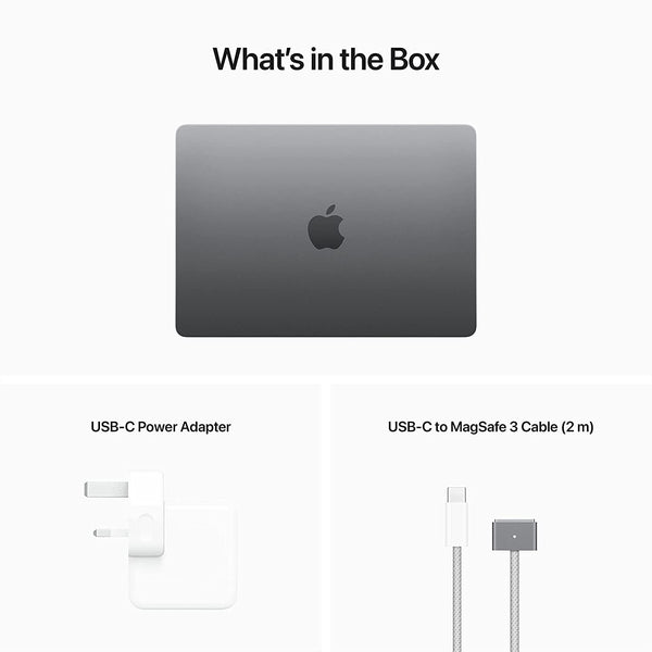 2022 Apple MacBook Air with Apple M2 chip (13.6-inch, 8GB RAM, 256GB SSD Storage) Midnight (Renewed)
