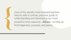 Silence: A Guide to Harnessing Your Most Powerful Inner Resource Through Mindfulness Techniques, Zen Philosophy, and the Art of Embracing Quiet