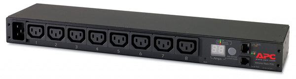 APC Rack PDU - AP7821B - Power Distribution (Metered, 1U, 208/230V, 8 Outlets C13, IEC C20)