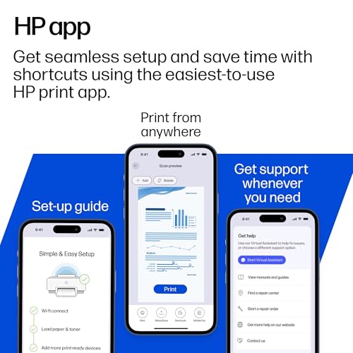 HP LaserJet MFP M235sdw | Compact | Black and White | Print, Scan, Copy | Easy Setup and Reliable Wi-Fi | Up to 28/27 Simplex ppm | Best Home Office Laser Printer, Best Laser Printer for Office