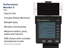 Concept2 Ski Erg with PM5 - Black Rowing