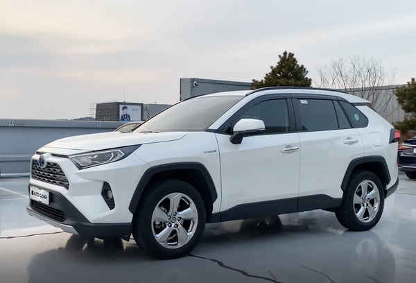 AUTO CLOVER Wind Deflectors Set for Toyota Rav4 2019+ (6 pieces)