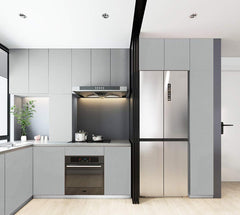 Timeet Peel and Stick Wallpaper Grey Glitter Effect Sticky Back Plastic Paper 60x500cm Self Adhesive Wallpaper Waterproof Vinyl Film Roll Furniture Stickers for Kitchen Covering Wrap Cabinets