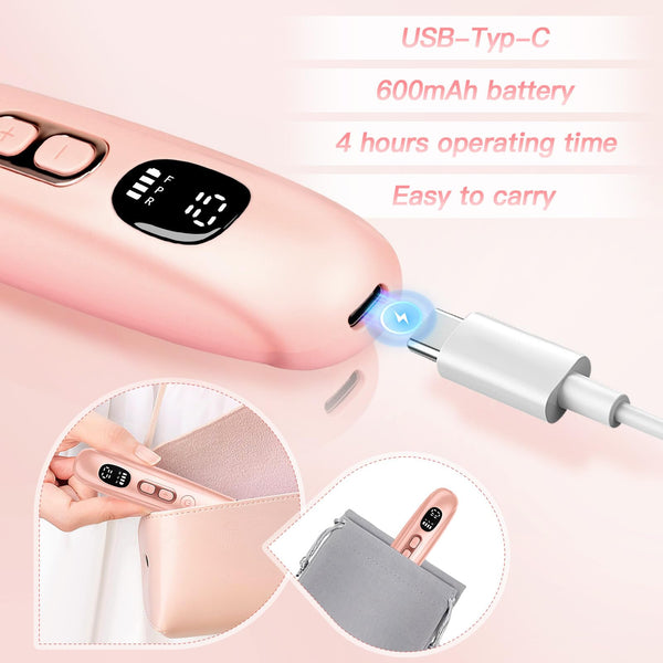 Electric Nail File, Professional Cordless Electric Nail Drill, 15 in 1 Nail Files Dust Cover Pedicure Sets - Rechargeable Nail Drill Machine Efile for Acrylic Gel Nails, Manicure Set Salon Home