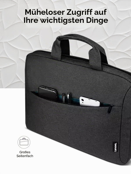 Lenovo [Tasche] 15,6 Zoll Casual Topload Laptop Tasche T210 (wasserabweisend), works with Chromebook (WWCB), schwarz, 435 g (0.90 lbs)