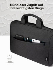 Lenovo [Tasche] 15,6 Zoll Casual Topload Laptop Tasche T210 (wasserabweisend), works with Chromebook (WWCB), schwarz, 435 g (0.90 lbs)