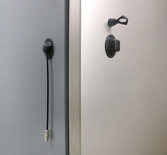 HoneSecur 2 Pack Refrigerator Lock with Magnetic, Child Safety Locks, Fridge Freezer Door Lock, for Cabinet Drawer, Convenient - Black