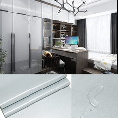 Timeet Peel and Stick Wallpaper Grey Glitter Effect Sticky Back Plastic Paper 60x500cm Self Adhesive Wallpaper Waterproof Vinyl Film Roll Furniture Stickers for Kitchen Covering Wrap Cabinets