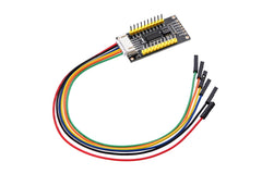 XICOOLEE MCP23017 I/O Expansion Board Module SG-IO-E017, 16 I/O Pins Supports for Raspberry Pi Series, Onboard 3-Digit DIP Switch, I2C Interface Compatible with 3.3V/5V Working Level