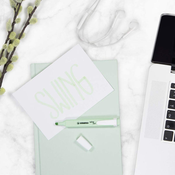 STABILO swing cool Pastel - Highlighter - Pack of 8 - Assorted Colours