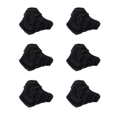 FILFEEL 50pcs Disposable Underwear, Portable Travel Underwear Disposable Panties for Outdoor Tourism Hotel Travel SPA Salon (Black) Free Size