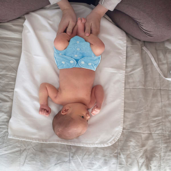 Deuson 7Pcs Baby Cloth Nappies Reusable Pocket Nappy Washable Adjustable Cloth Diapers Super Absorbent Cloth Nappies Multi-Color Comfortable Cloth Diapers for Baby Infants Boys Girls N