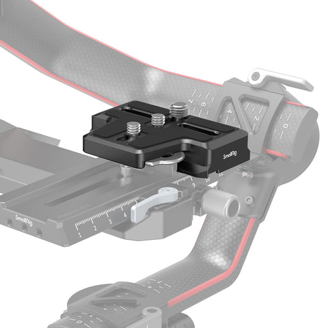 SMALLRIG Extended Arca-Type Quick Release Plate for DJI RS 4 Pro/RS 4/ RS 3 Pro/RS 3/ RS 2/ RSC 2 Gimbal - 3162