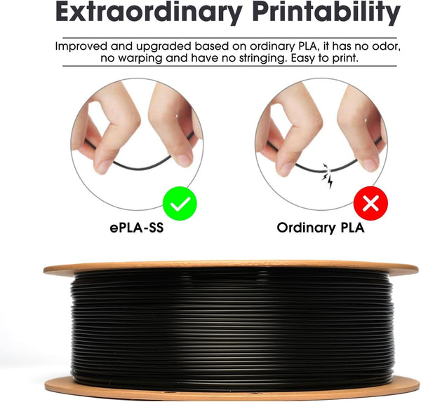 eSUN PLA Filament 1.75mm,10KG PLA Basic 3D Printing Filament,1KG per Spool