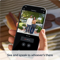 Certified Refurbished Ring Battery Video Doorbell (2024 release) | DIY Wireless Video Doorbell Camera I Head-To-Toe View, HD Video | Easy to install (5 min) | With Built-in Battery I 30-day free trial