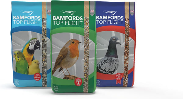 Bamfords Top Flight Premium Parrot Food with Fruit (12.5kg)
