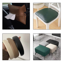 XHT 30x135cm Smooth Faux Leather Roll Soft Plain Synthetic Upholstery Crafts Fabric for DIY Cosplay Garment Jewelry Accessories (Beige)