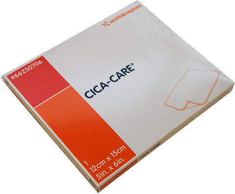 Cica Care Silicone Gel Sheeting 5 x 6 Inch, Sterile 10 packs by Smith & Nephew