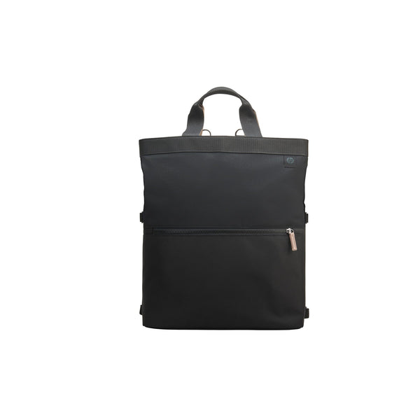 HP Unisex's 14" Convertible Laptop Backpack Tote, Black, 18 litre