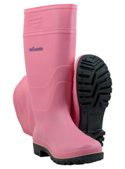 Woodside Wellington Boots Pink - Size 8