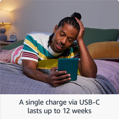 Amazon Kindle Paperwhite (12 gen) – Our fastest Kindle ever, with new glare-free display and weeks of battery life – 16GB – Without Ads - Black